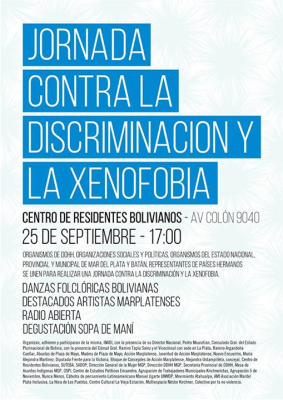 150922 Jornada Discriminación