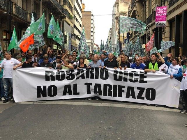 190117 Protesta en Rosario