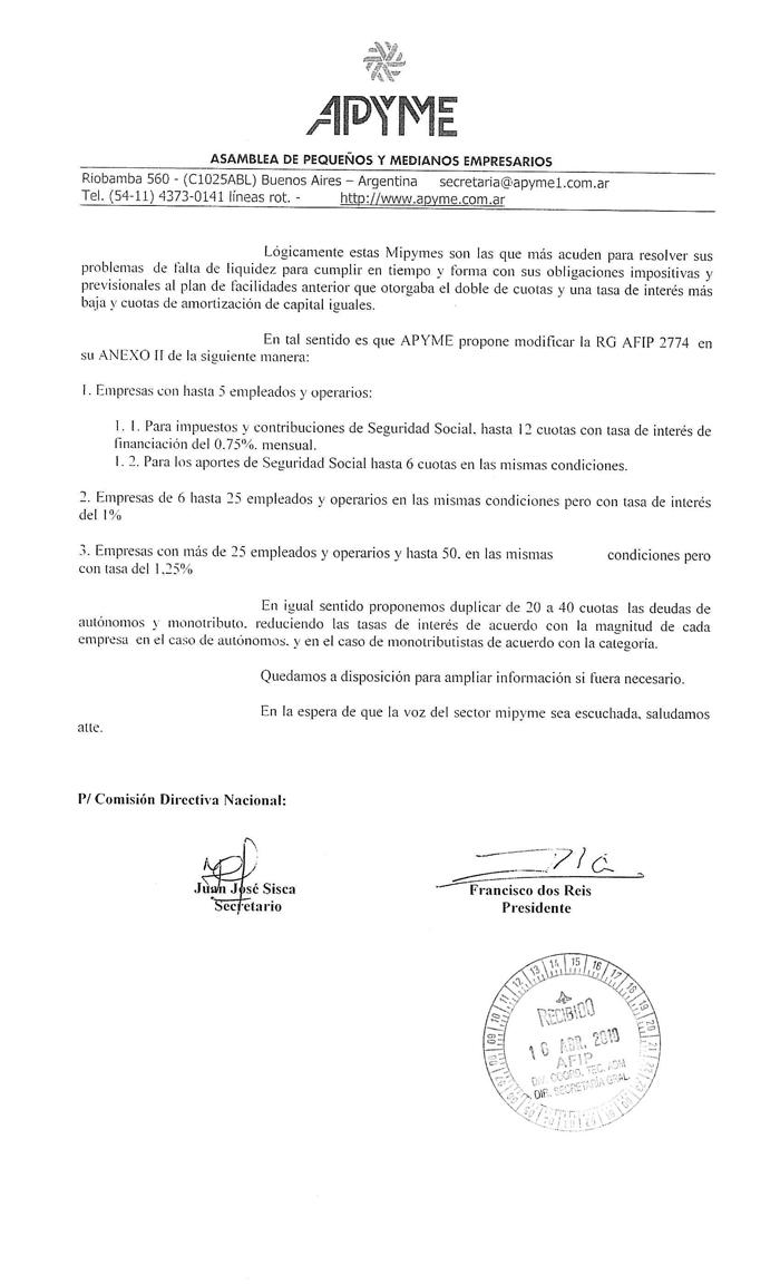 carta afip 2 2